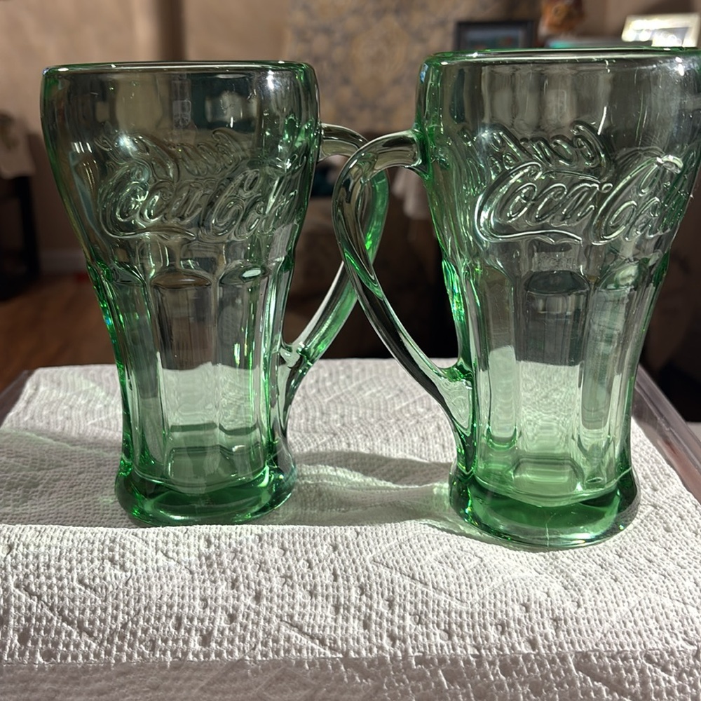 Vintage Coca Cola Float mugs - Picture 4 of 4